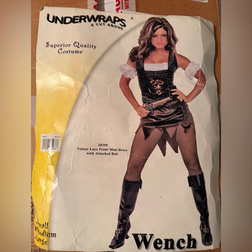 Wench ladies costume size medium